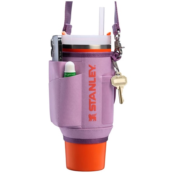 Stanley All Day Purple Tumbler Holder 30 oz - Picture 2 of 8